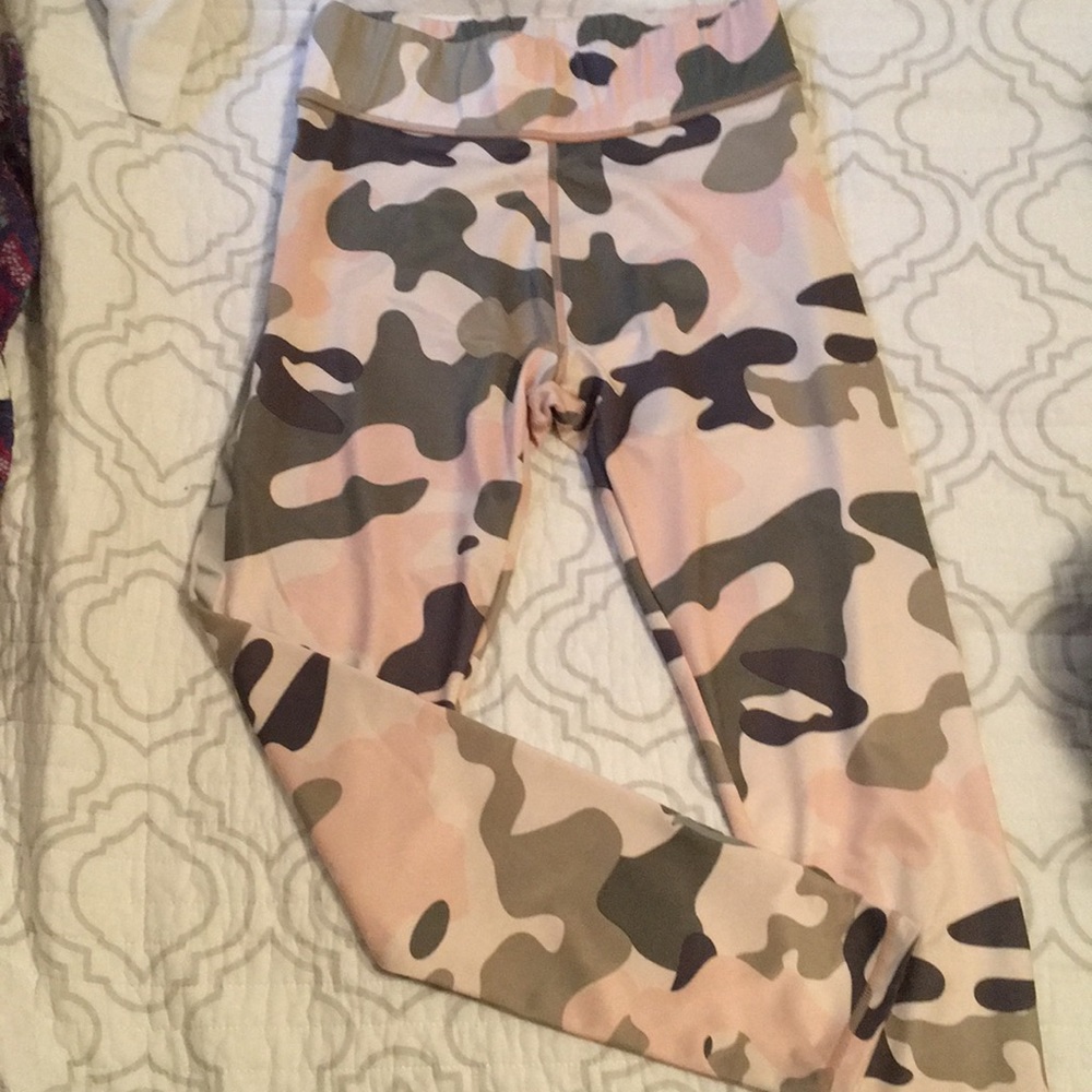 Mink Pink camp workout leggings